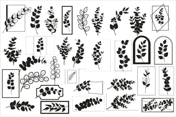 Download Elegant Eucalyptus Branch Wall Panel - Wall Collection