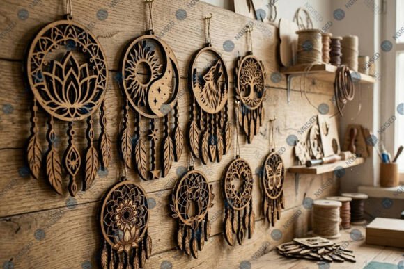 Download Dream Catcher Wall Decor Bundle SVG - Wall Collection