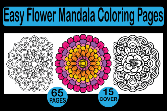 Download Easy Flower Mandala Coloring Pages - Flower mandala Collection