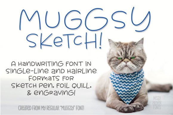 Download Muggsy Sketch (single Line) - Line Collection