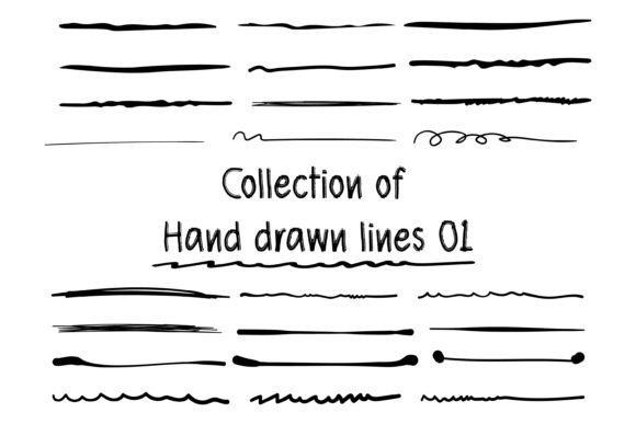 Download Freehand Line. Hand Drawn Lines. - Line Collection