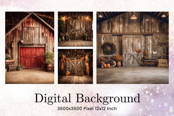 Download Rustic Wood Country Barn Studio Backdrop - Backdrop Collection