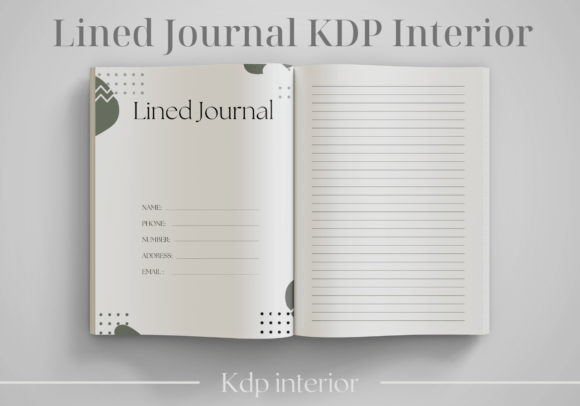 Download Lined Journal KDP Interior - Line Collection