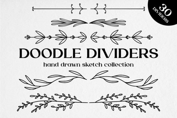 Download Doodle Dividers, Line Borders - Line Collection