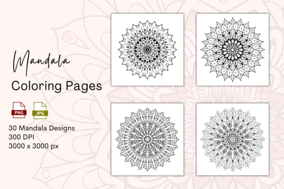 Download 30 Mandala Designs Coloring Pages - Mandala designs Collection